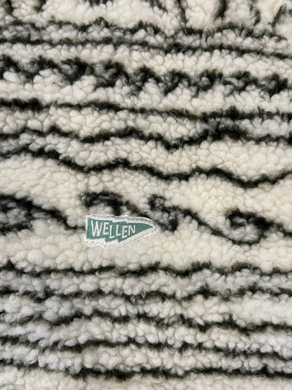 Wellen abstract fleece jacket