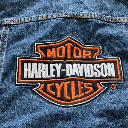 Vintage Toddlers Harley Davidson Denim Jacket