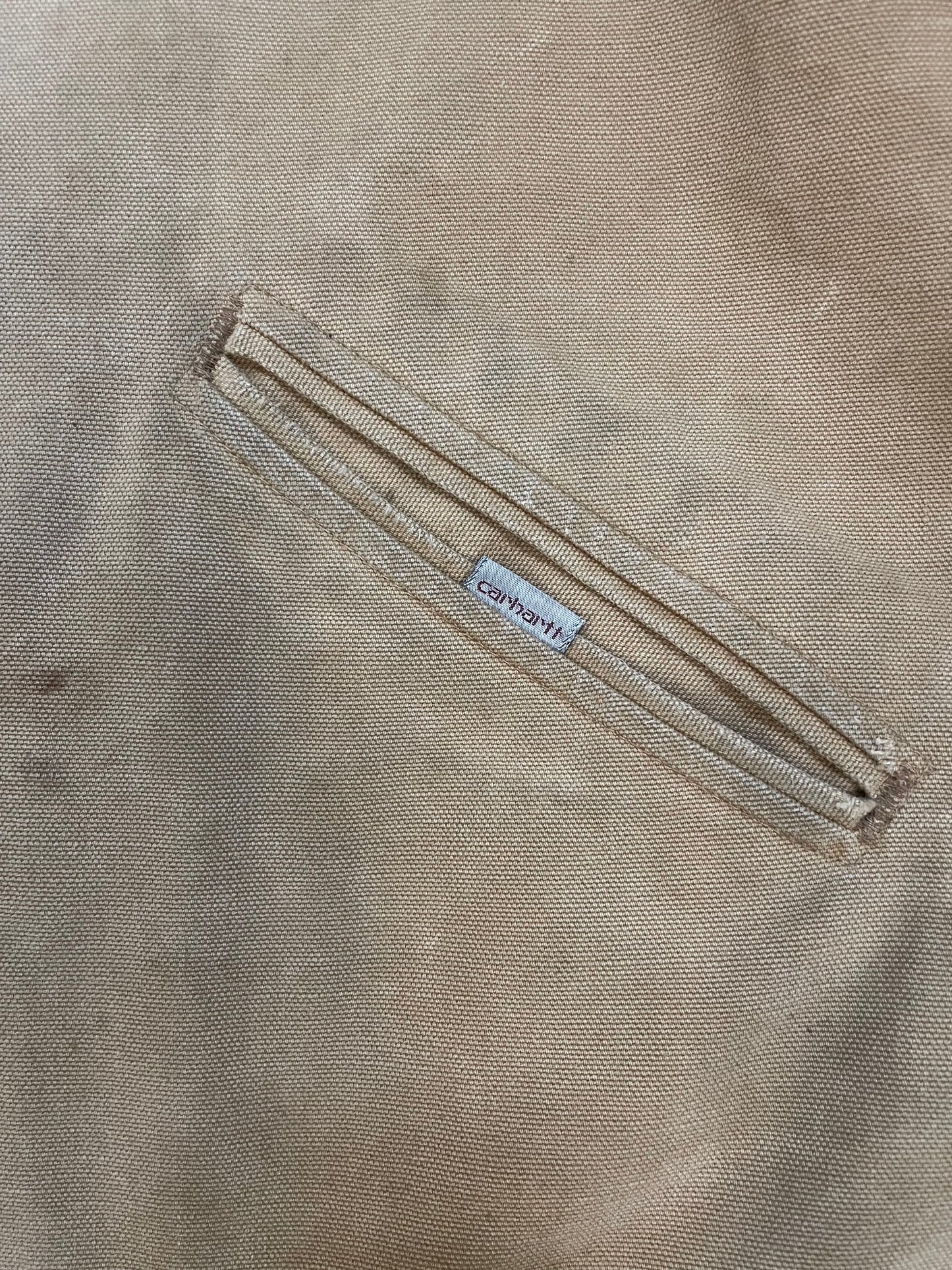 Vintage 1980s Carhartt tan Detroit jacket