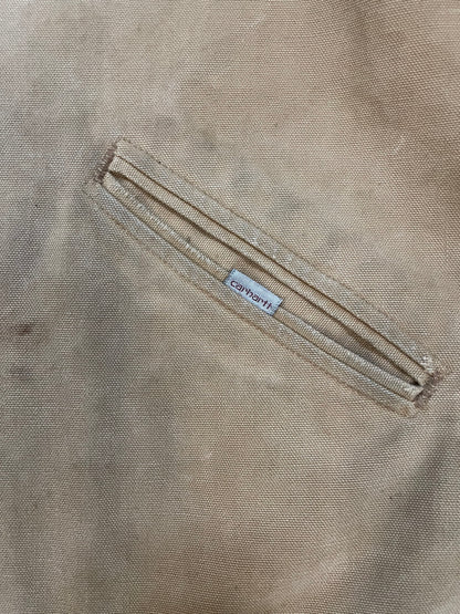 Vintage 1980s Carhartt tan Detroit jacket