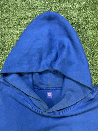 YZY X Gap blue pullover hoodie