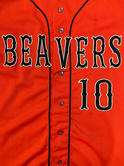 Vintage 1990s OSU Oregon state beavers baseball jersey
