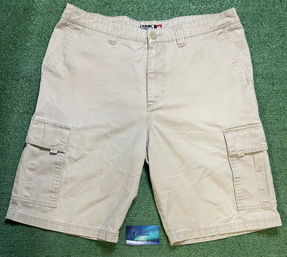 Vintage Quiksilver beige cargo shorts