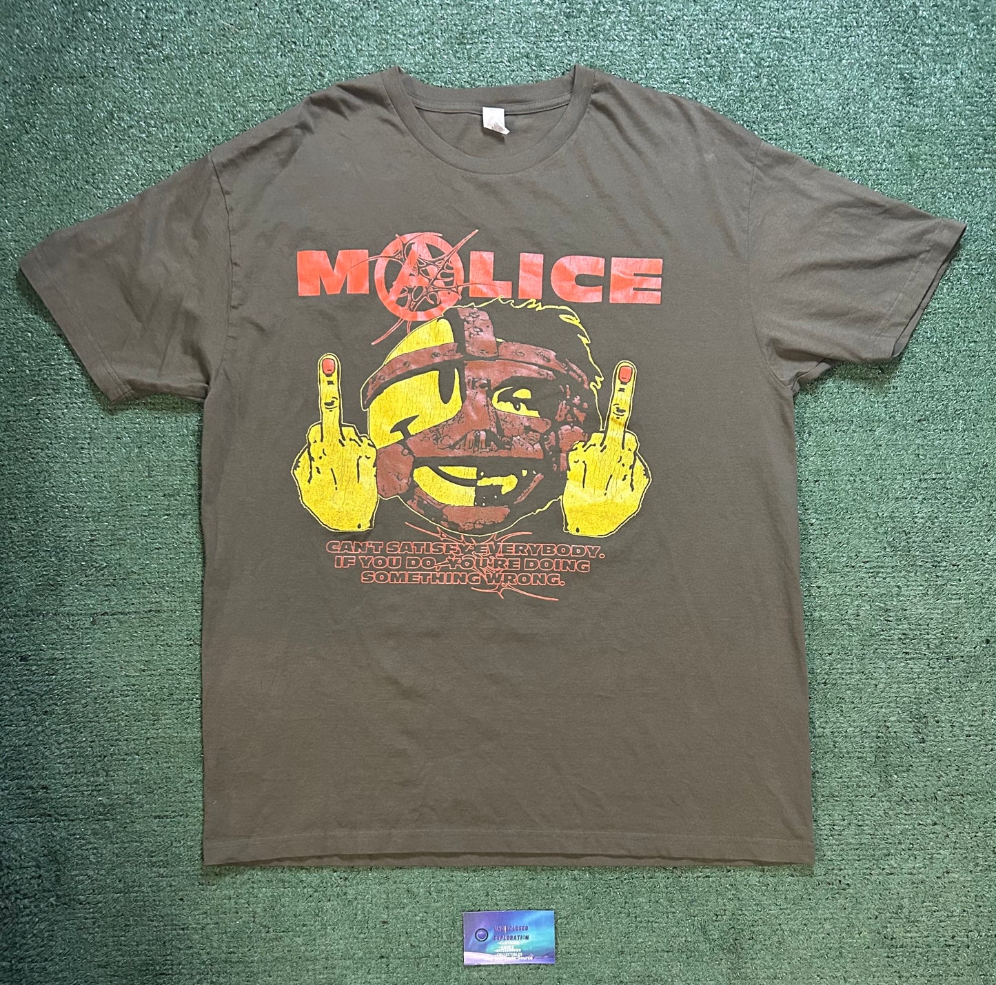 Malicewear olive green tee