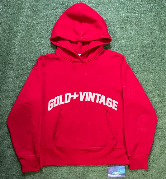 Gv gallery red pullover hoodie