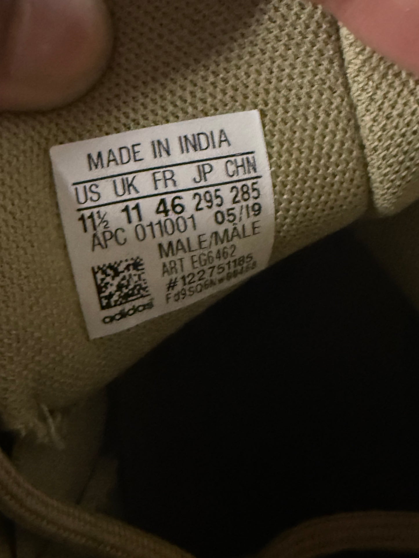Adidas Yeezy Desert Boot Rock 11.5 Men/13 Women “Preowned”