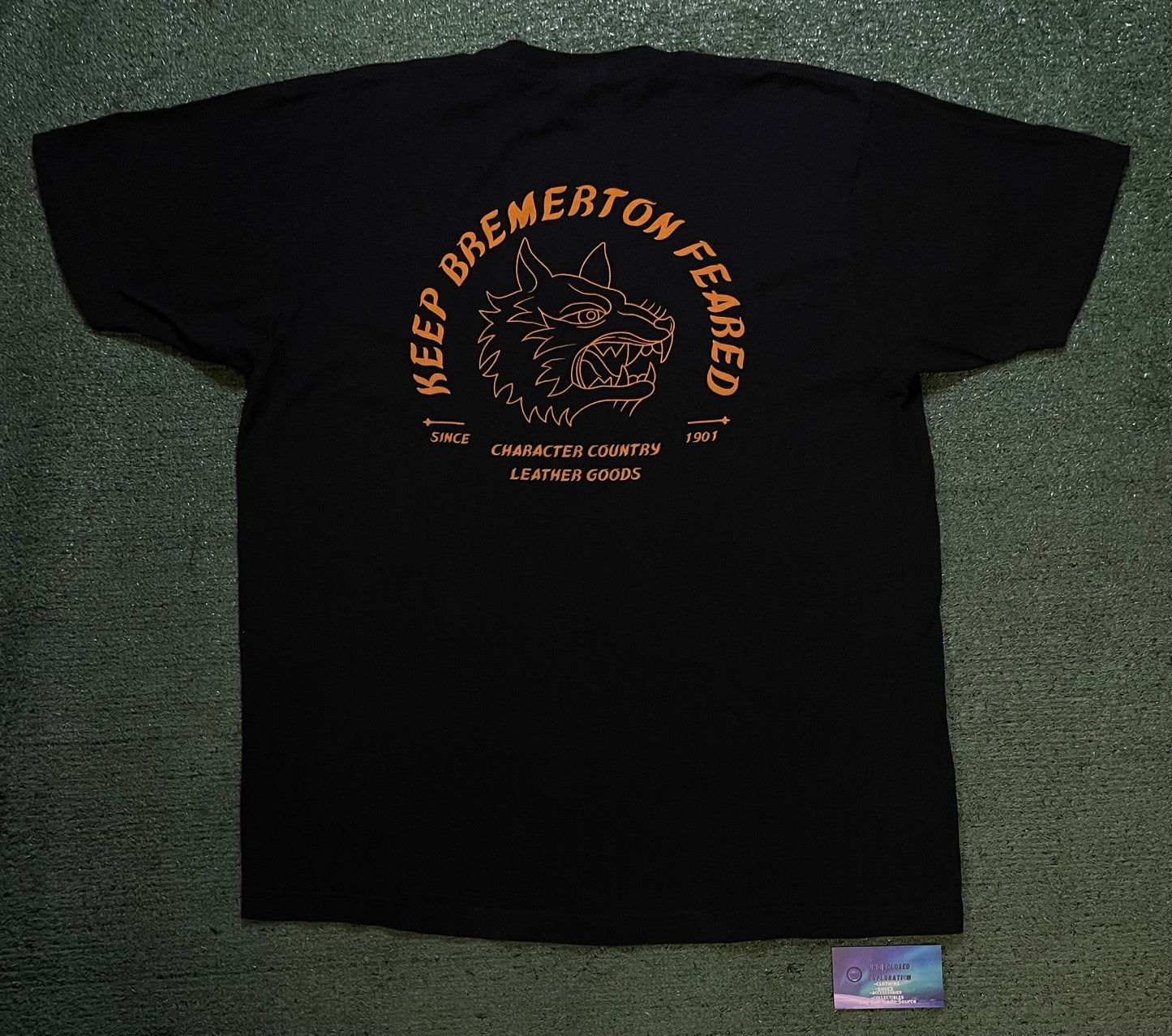 Brementon wolf Leather Goods tee