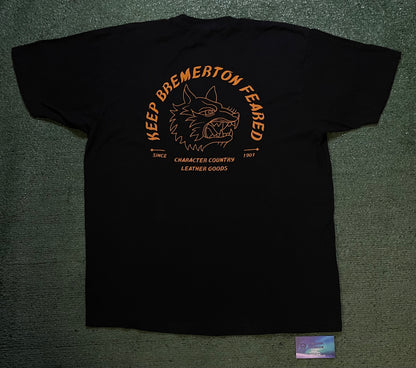 Brementon wolf Leather Goods tee
