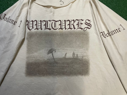 Kanye West vultures beige longsleeve