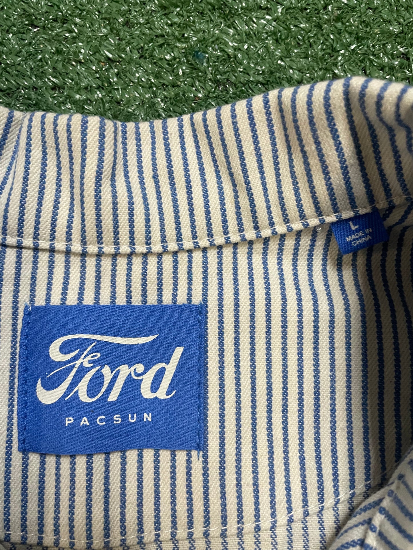 Ford button up work shirt