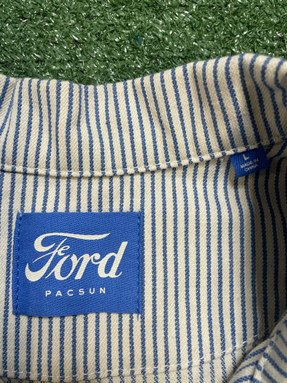 Ford button up work shirt