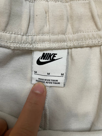 Nike beige tech fleece pants