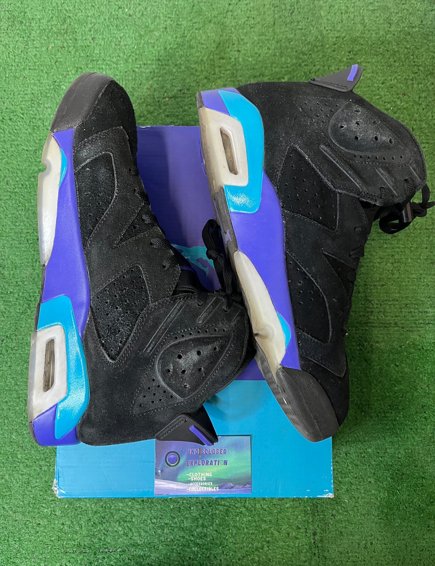 Jordan 6 Aqua size 10.5men/12women