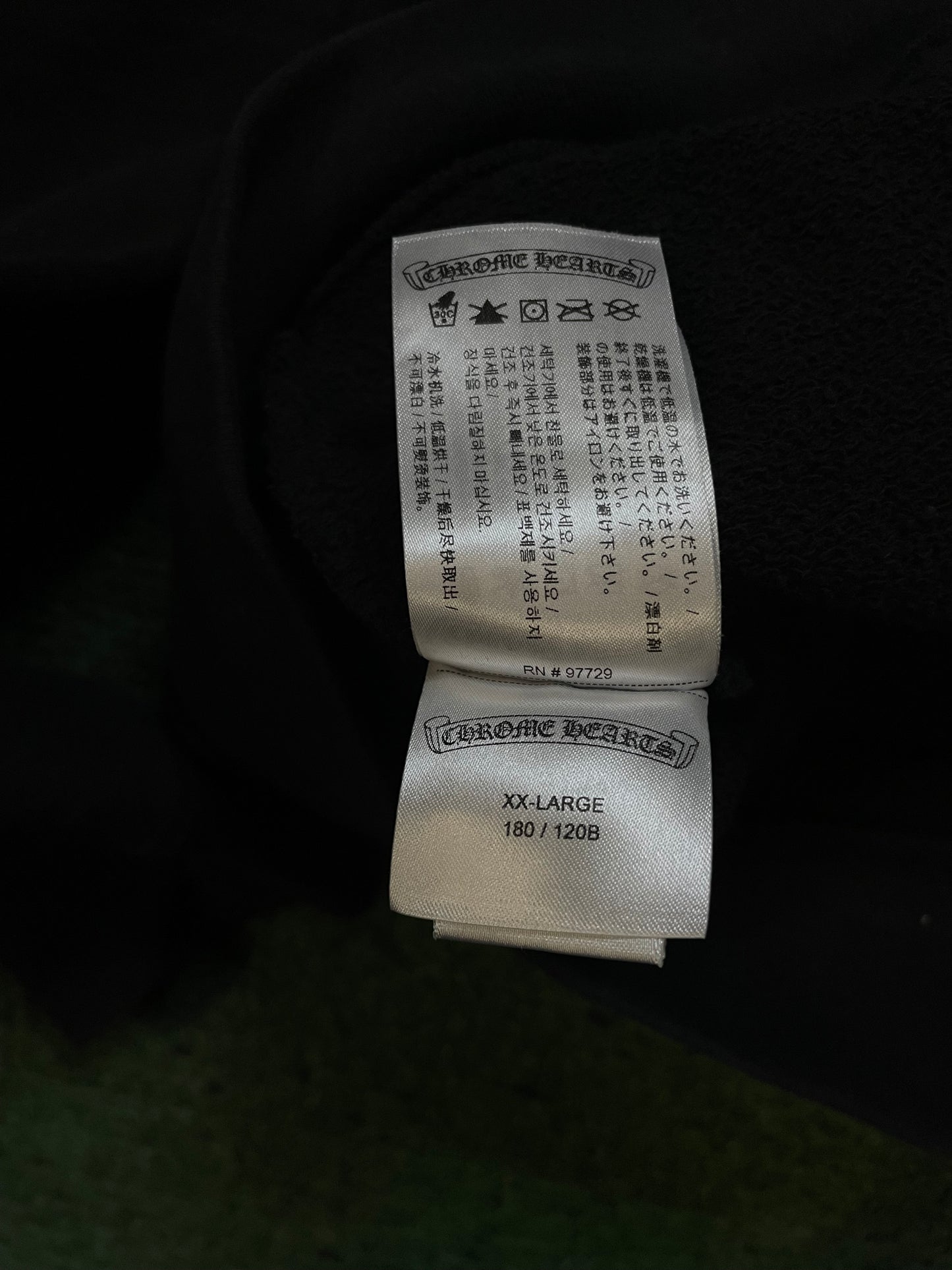 Chrome Hearts X Matty boy sex records black hoodie