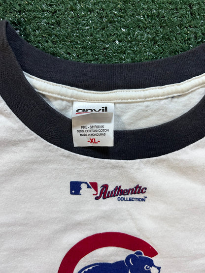 Vintage 2000s Central division Chicago cubs champions tee