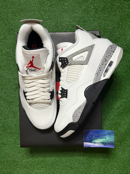 Jordan 4 White Cement
