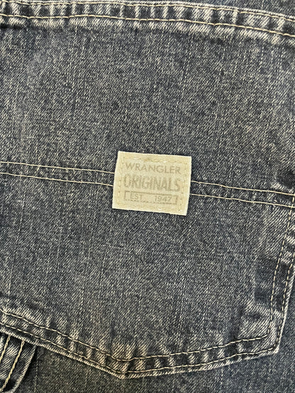 Vintage Wrangler dark wash Jean shorts