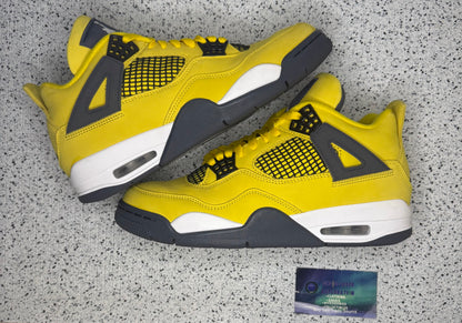 Jordan 4 Lightning 9.5 Men/11 Women “Preowned”