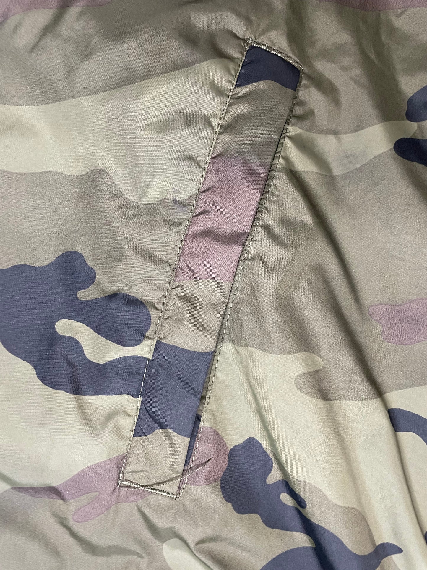 Anti social social club camo coach jacket