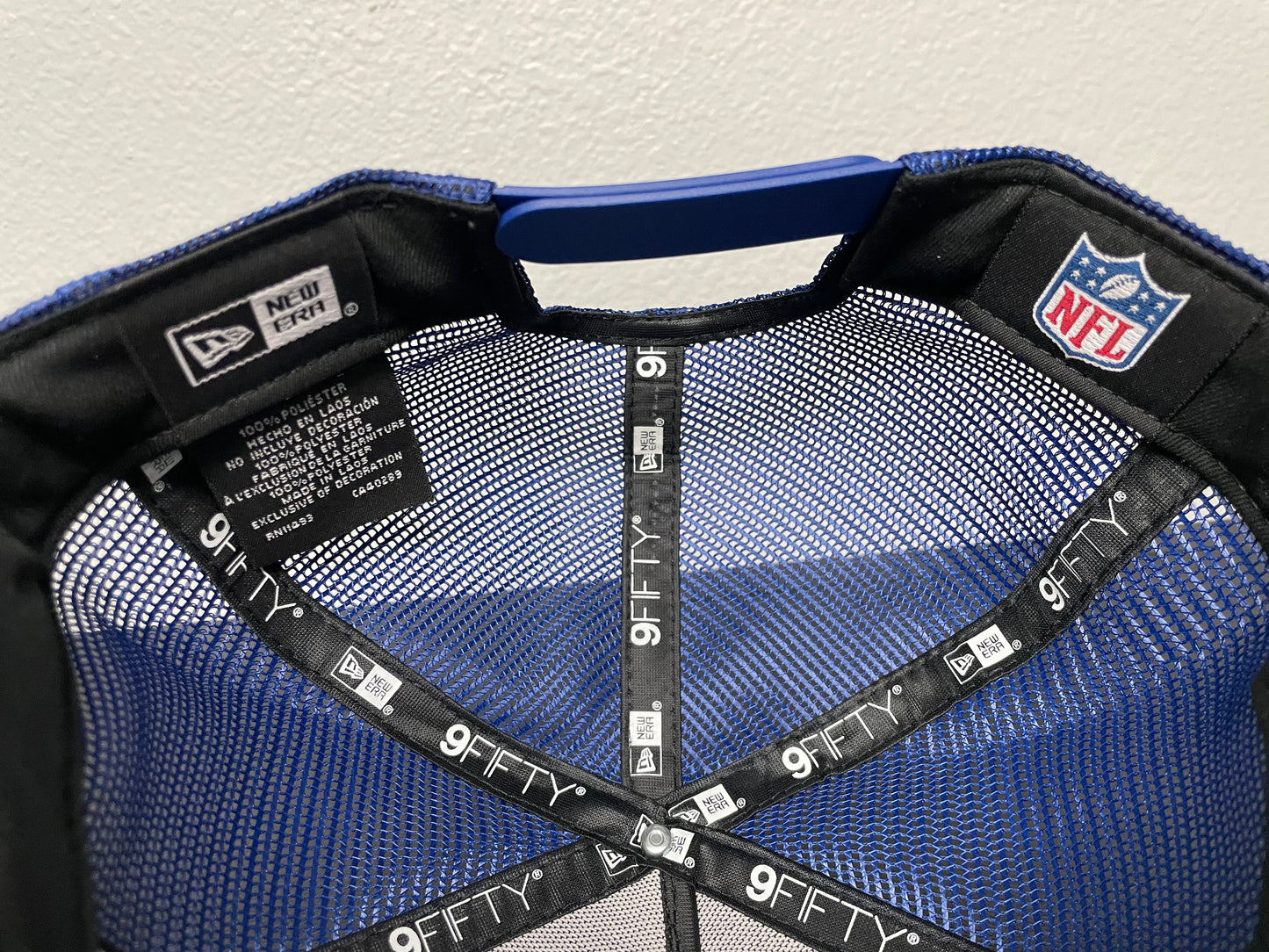 Seattle Seahawks royal blue and white hat