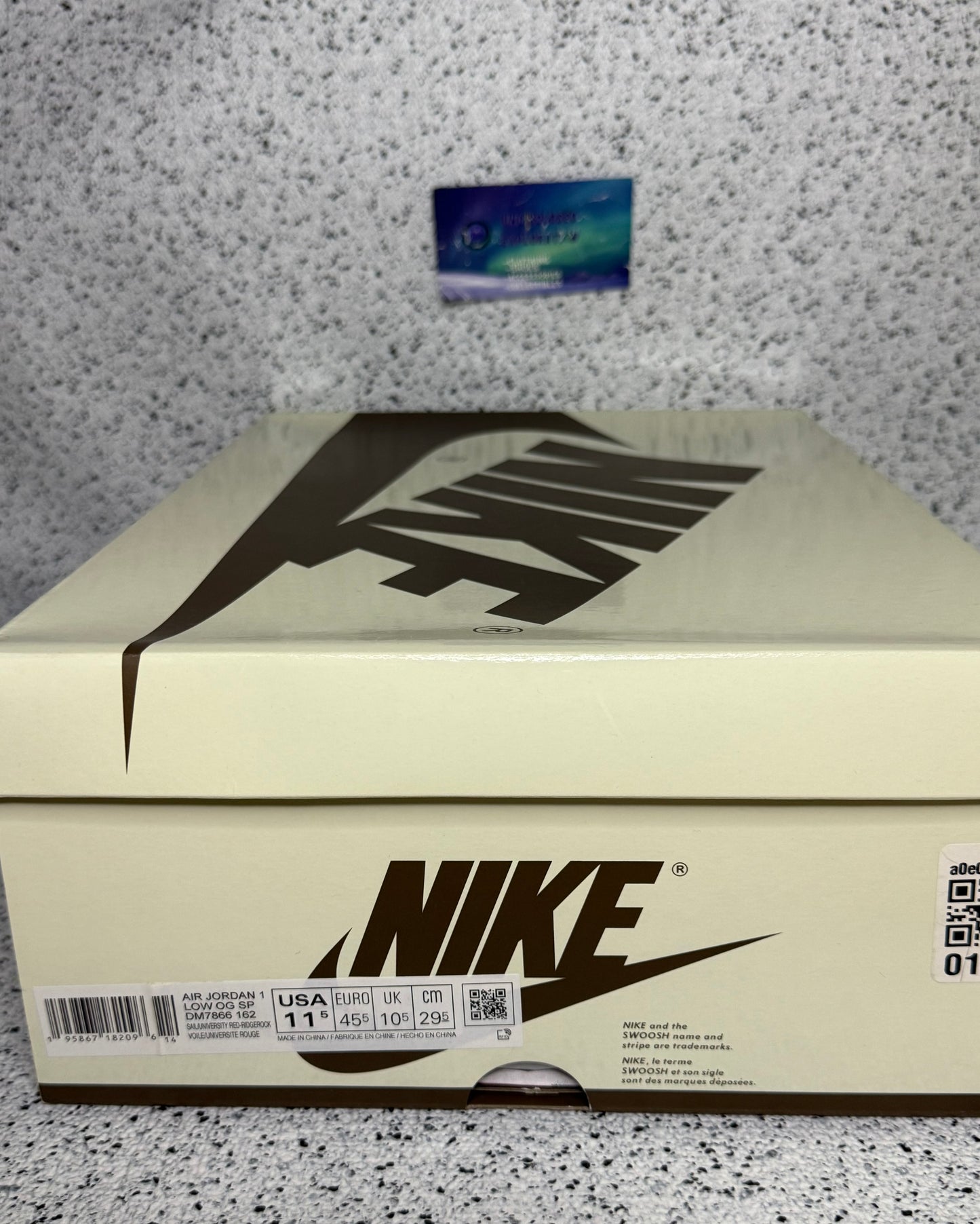 Jordan 1 Low Travis Scott Reverse Mocha 11.5 Men/13 Women “Preowned”