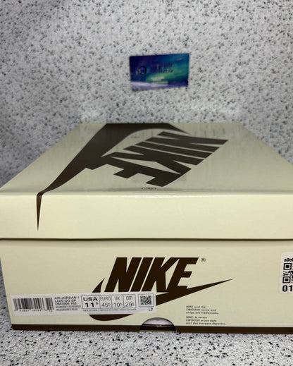 Jordan 1 Low Travis Scott Reverse Mocha 11.5 Men/13 Women “Preowned”