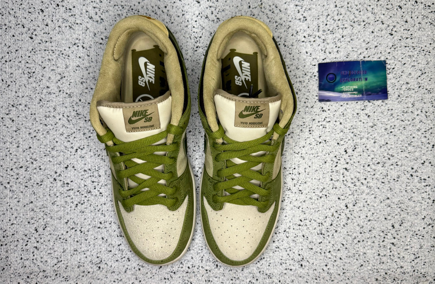 Nike Dunk SB Low Yuto Horigome Matcha 10 Men/11.5 Women “Preowned”