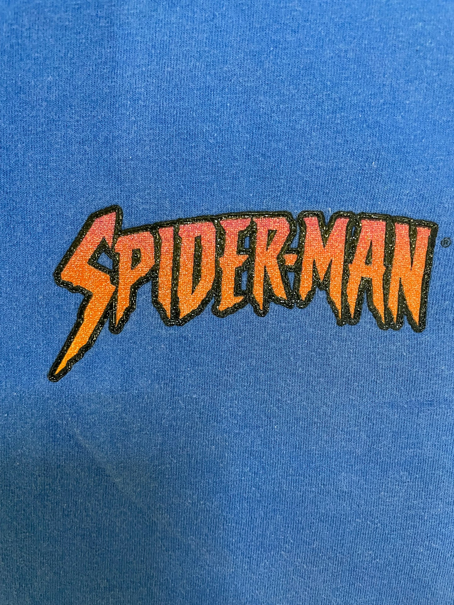 Vintage 1990s Spider-Man web comic tee