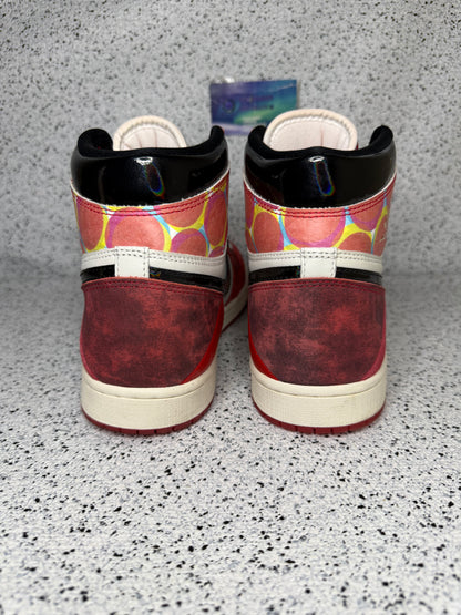 Jordan 1 Spider Man Next Chapter 10 Men/11.5 Women “Preowned”