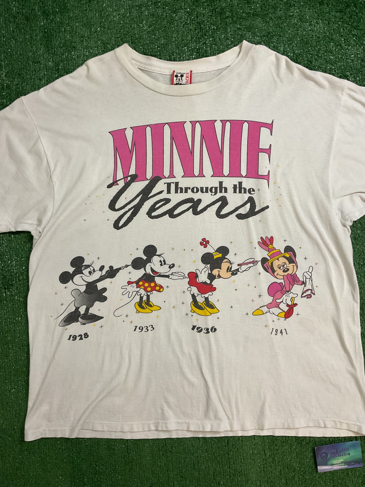 Vintage Minnie Mouse Throughout the Years Tee