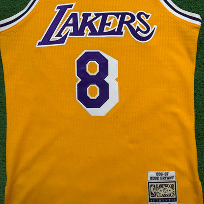 Kobe Bryant Los Angeles Lakers Mitchell & Ness 96-97 Rookie Authentic Stitched Jersey