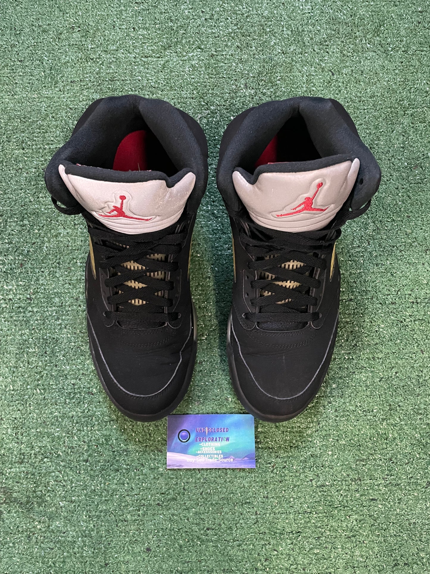 Air Jordan 5 Black Metallic 2016 size 11men/12.5women