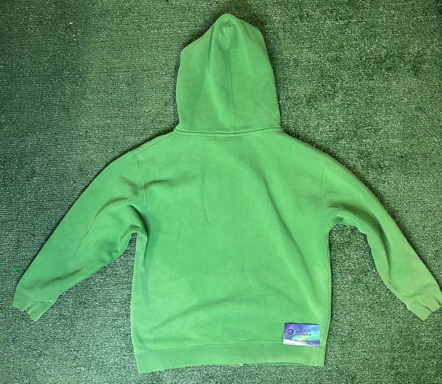 Vintage 2000s DC Green hoodie