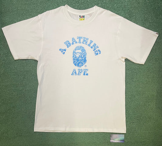 Bape A Bathing Ape ABC sea surface Camo collage tee