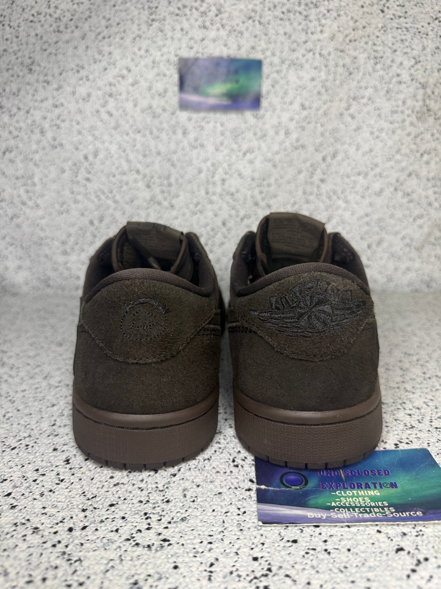 Jordan 1 Travis Scott Velvet 9 Men/10.5 Women “Preowned”
