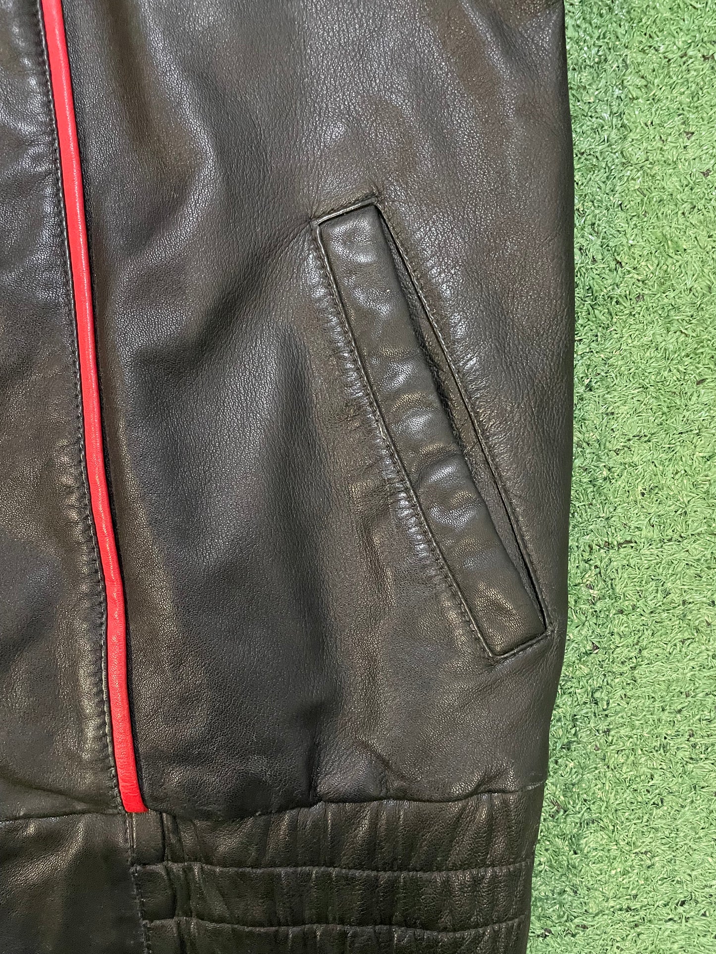 Vintage 1970s Corvette C4 leather jacket