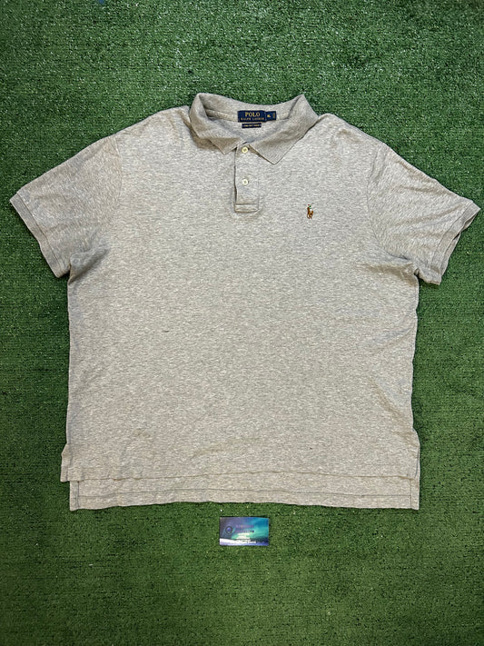 Vintage polo Ralph Lauren grey short sleeve