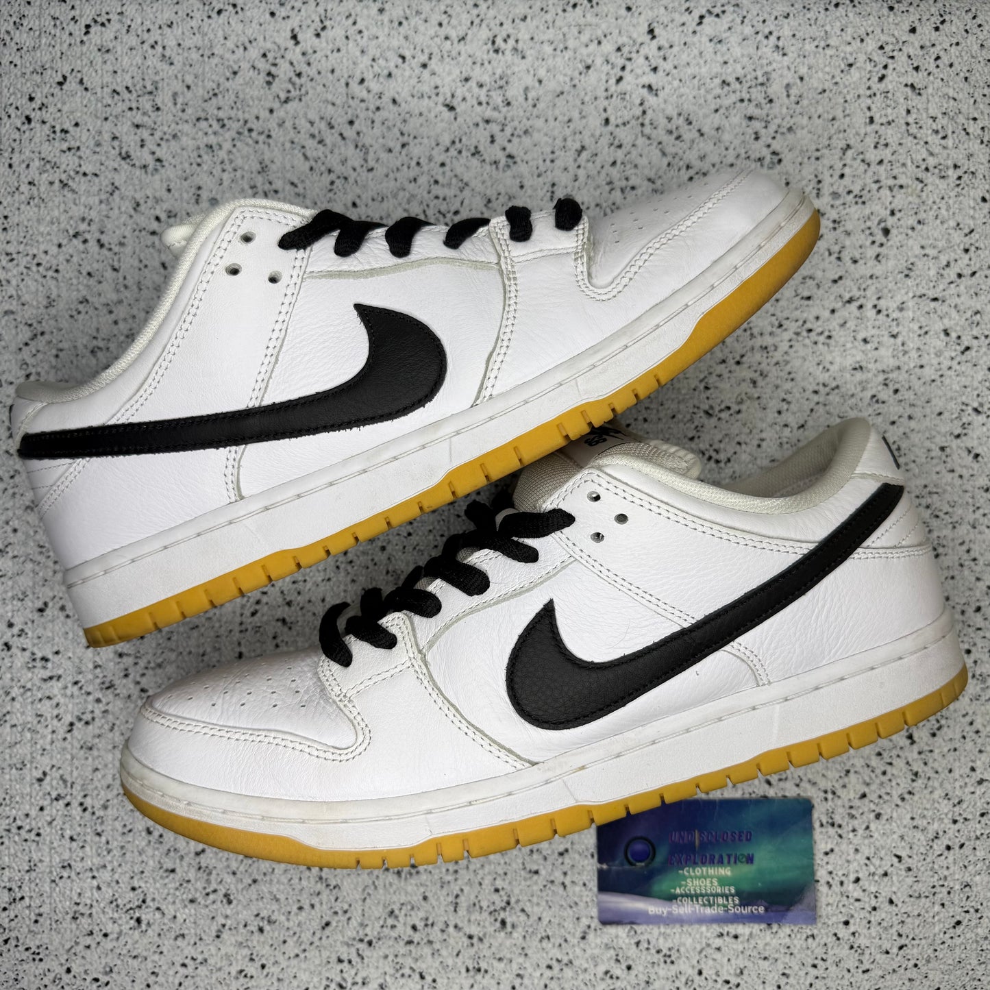 Nike Dunk SB White Gum 11 Men/12.5 Women “Preowned”