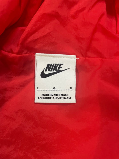 Nike Air full zip hybrid utility red jacket