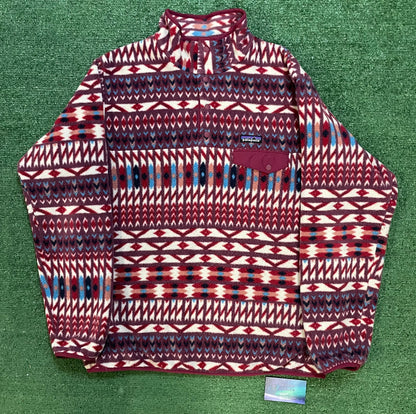 Vintage Patagonia synchilla strawberry kuta klash fleece