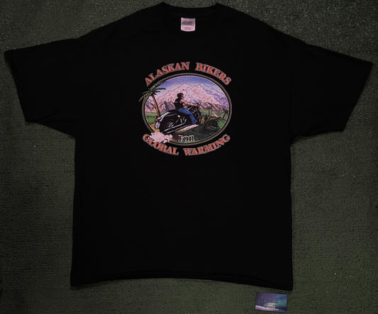 Vintage 2000s Alaskan Bikers black tee