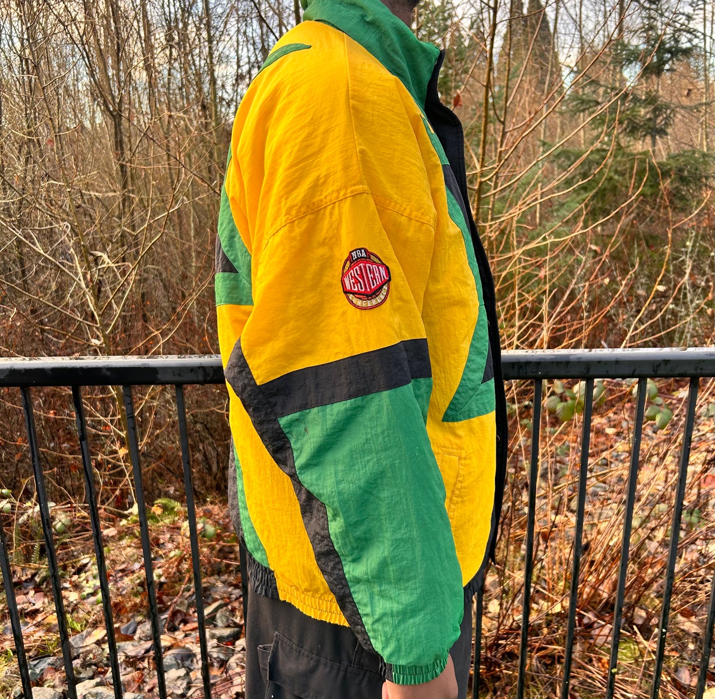 Vintage supersonics western conference jacket