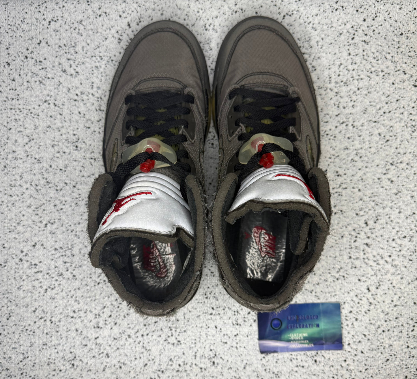 Jordan 5 Off White Muslin 10 Men/11.5 Women “Prweowned”