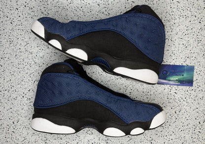 Jordan 13 Brave Blue 9 Men/10.5 Women “Preowned”