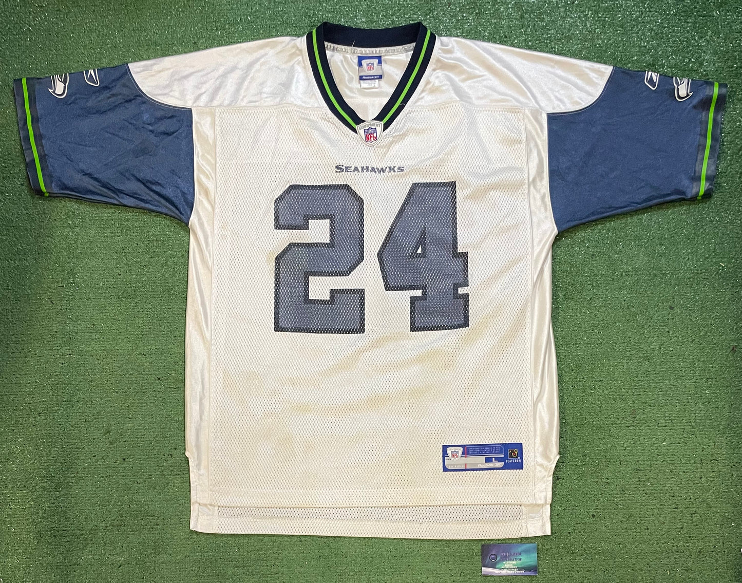 Vintage 2000s Seattle Seahawks  Marshall Lynch #24 jersey