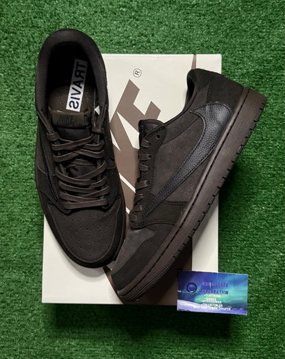 Jordan 1 Travis Scott Velvet 9 Men/10.5 Women “Preowned”