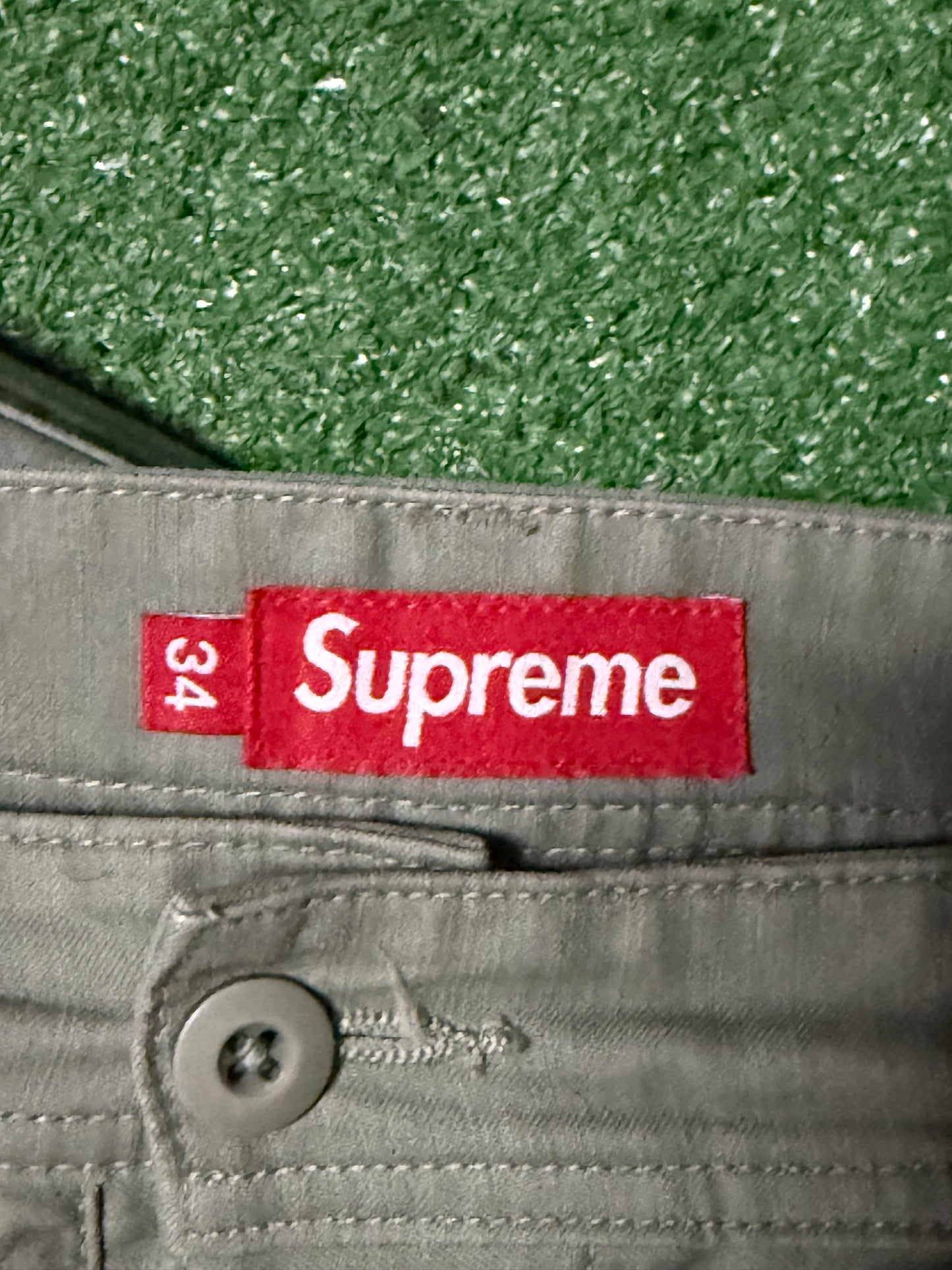 Supreme Olive Cargo Pants