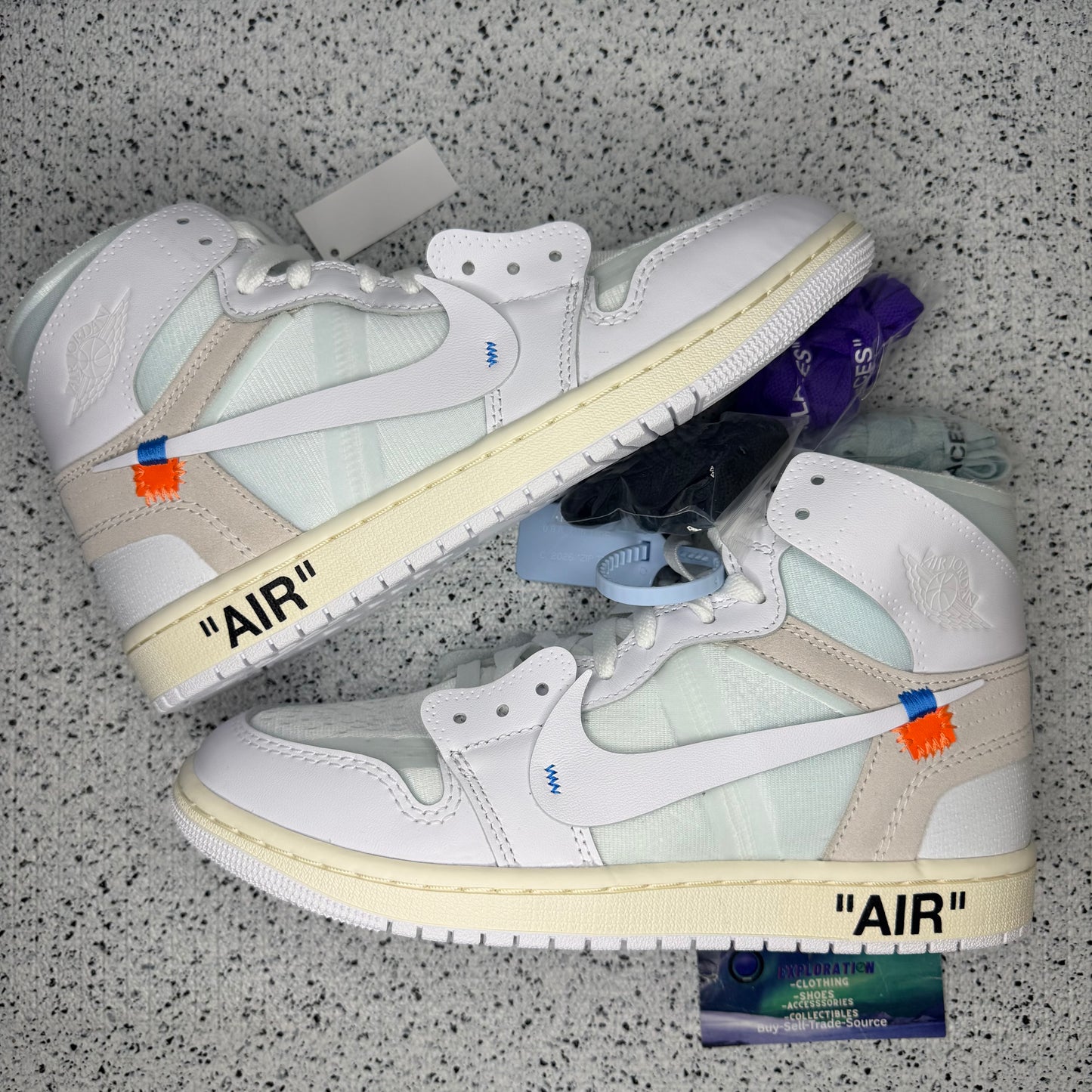 Jordan 1 VAA Alaska Off White