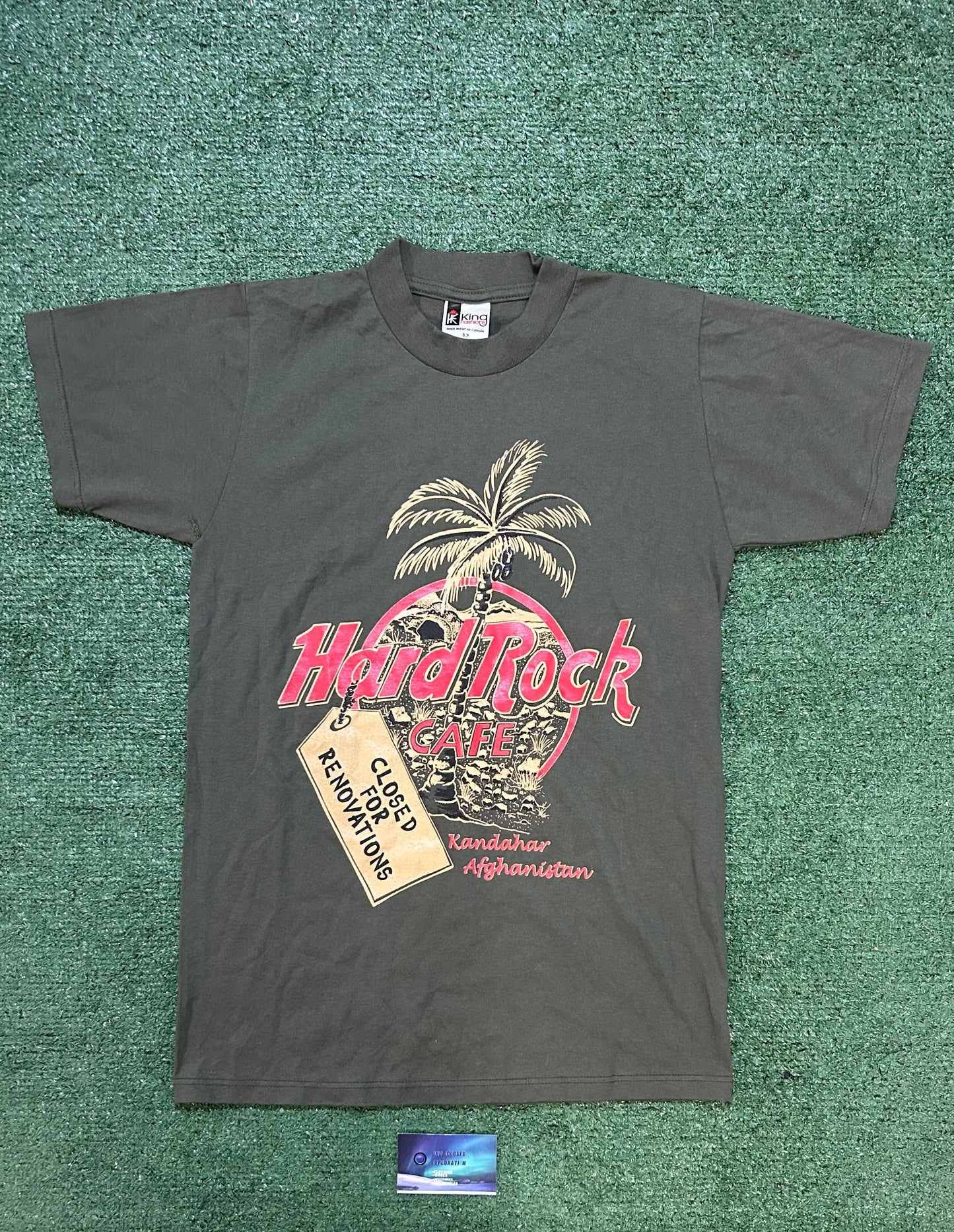 Vintage Hard Rock Cafe Kandahar  Afghanistan tee