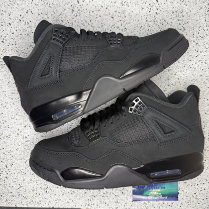 Jordan 4 Black Cat 10 Men “Preowned”